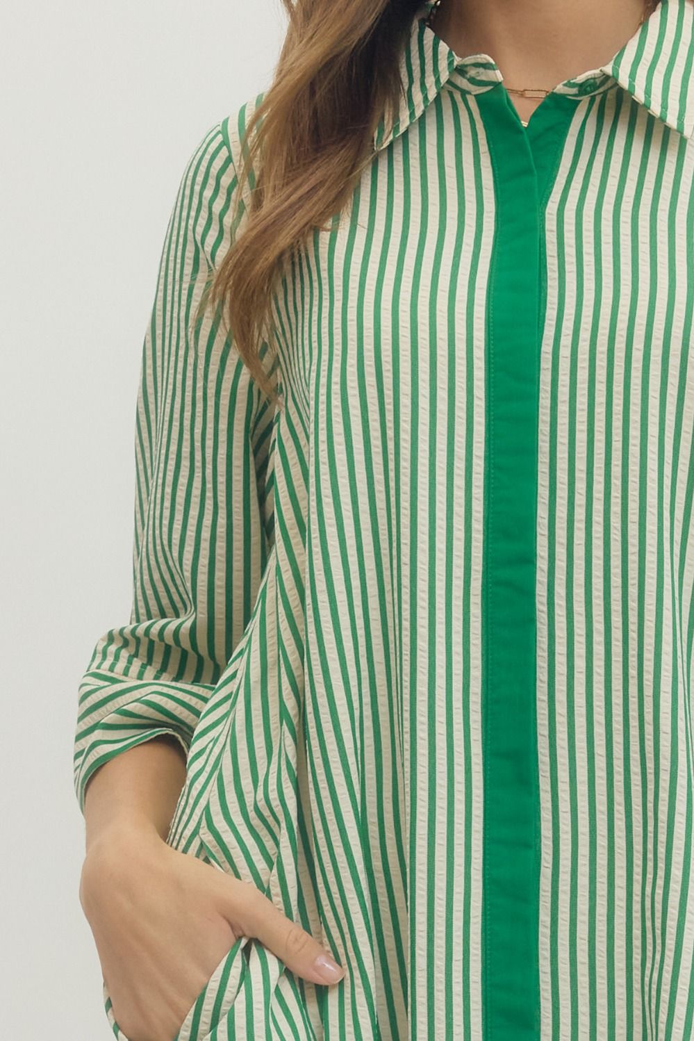 The Kinsley Dress - Green
