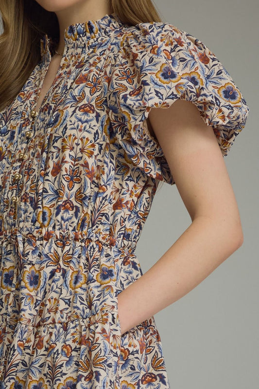 Not Sorry Dress - Ecru