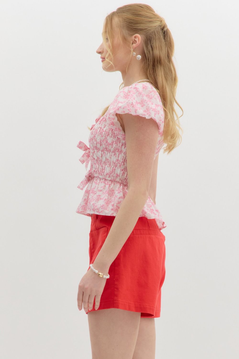 The Other Side Top - Pink