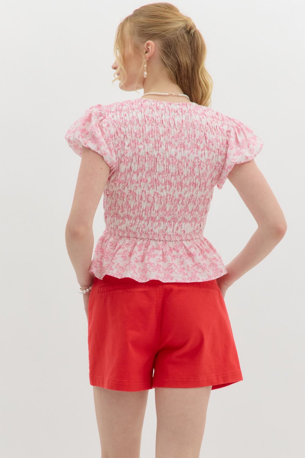 The Other Side Top - Pink