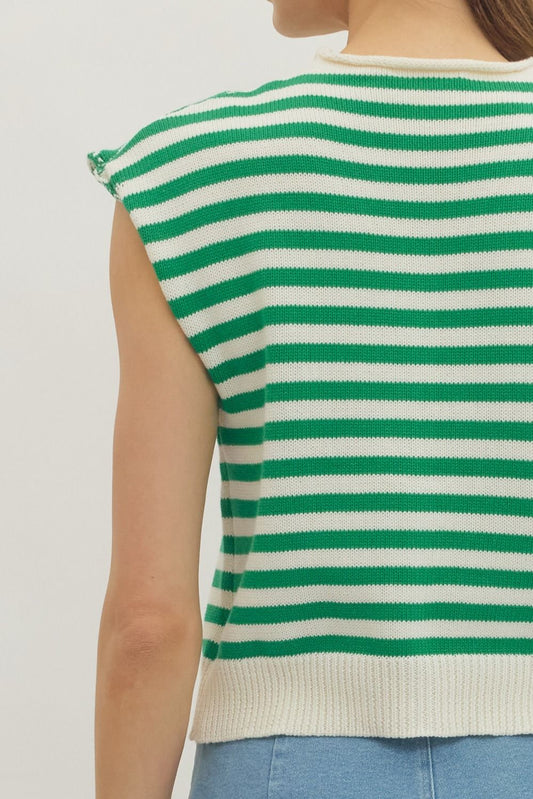 My Way Top - Green
