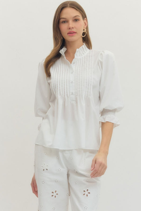 The So Easy Top - White