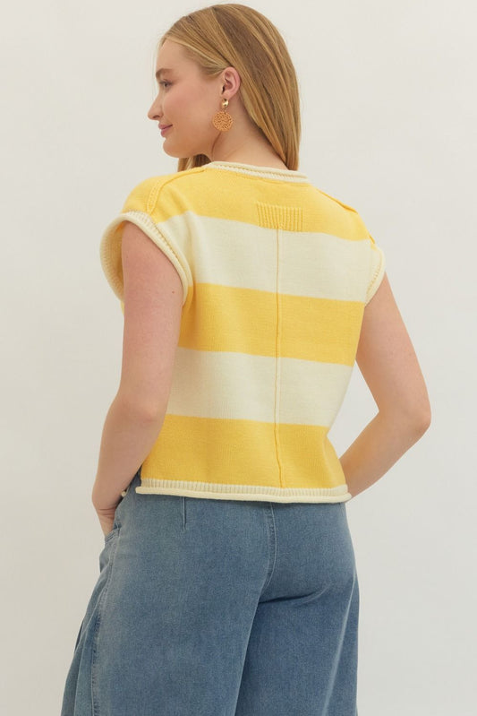 The Lover Top - Yellow
