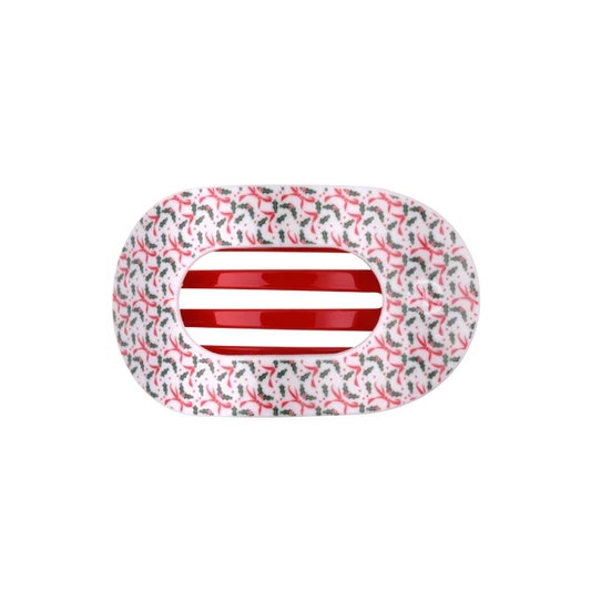 Teleties Medium Round Flat Clip - Holiday Collection