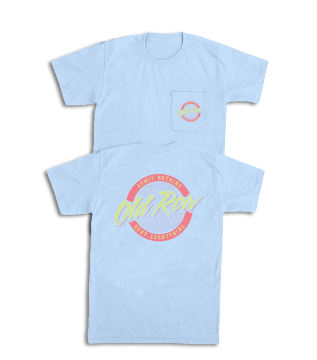 Old Row Circle Logo Tee - Hydrangea