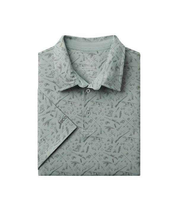 SSCO Quack n Rack Polo - Sage