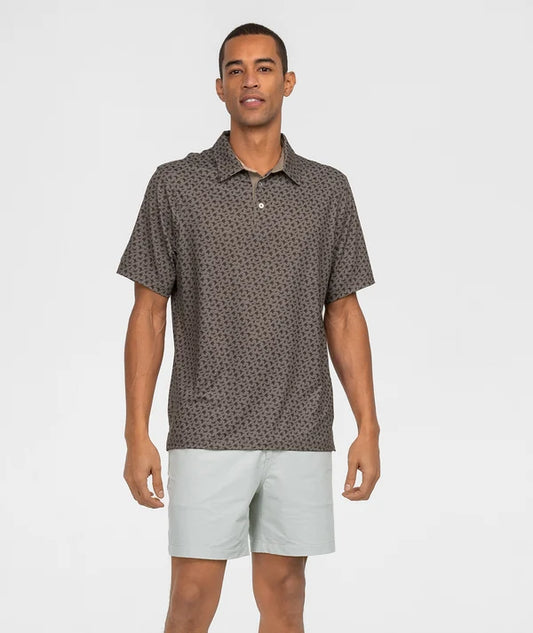 SSCO Party Fowl Printed Polo - Rock Ridge