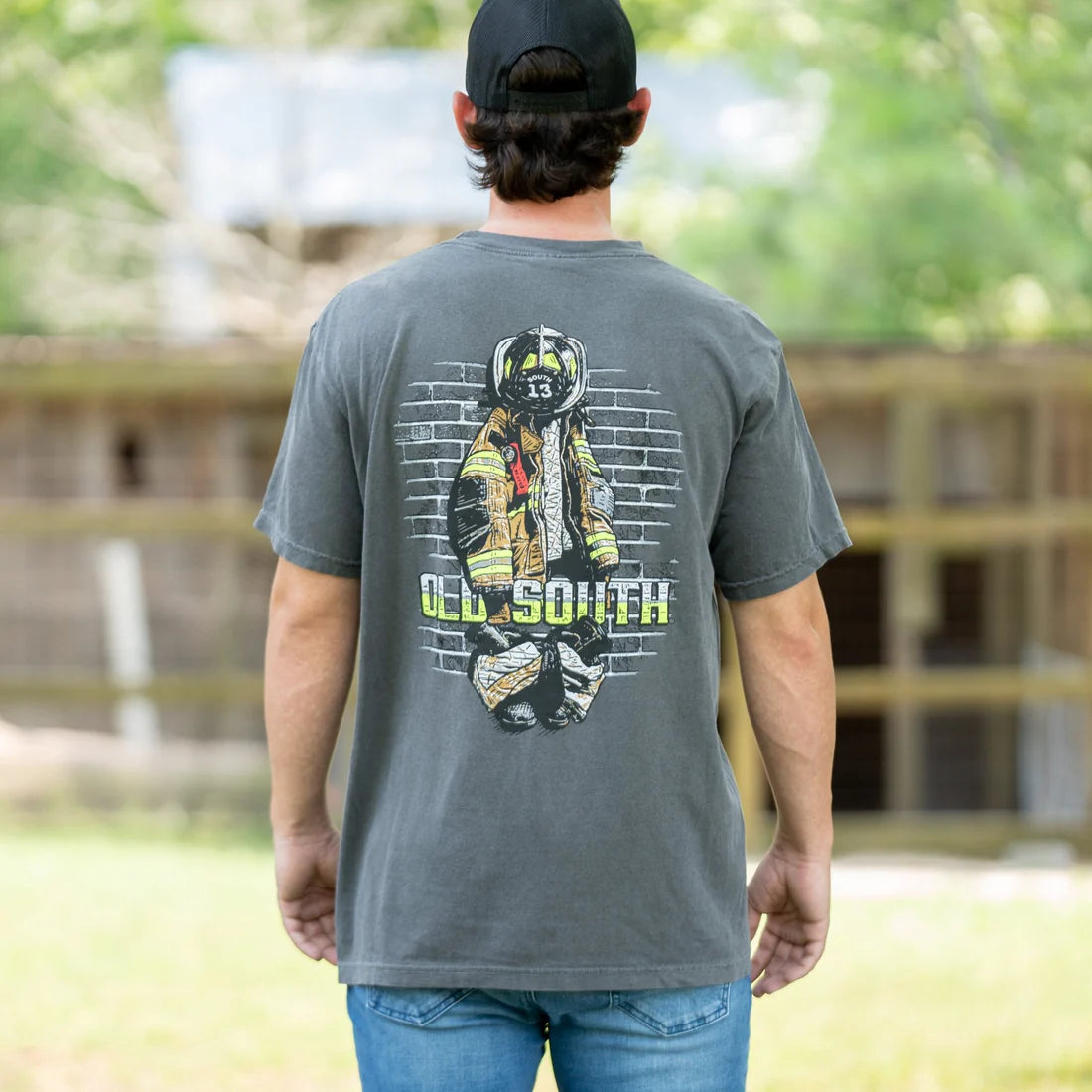 Old South Turnout Gear Tee