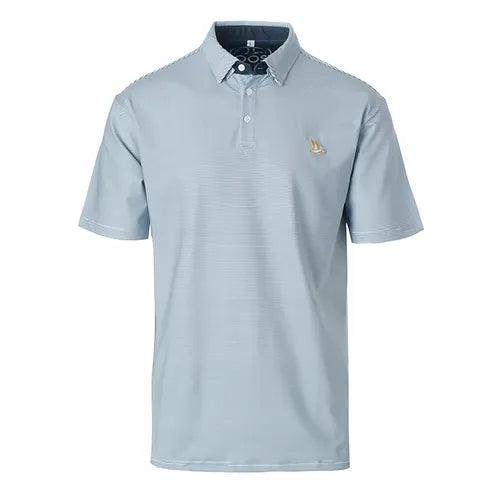 Roost White Performance Polo