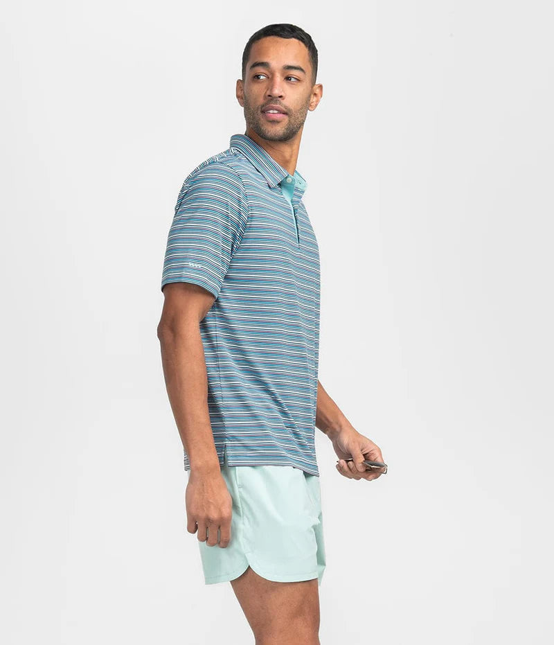 Sawgrass Stripe Polo - Stellar