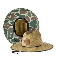 Roost Camo Straw Hat