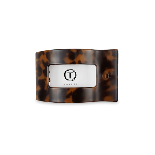 Teleties Small Flat Rectangle Clip