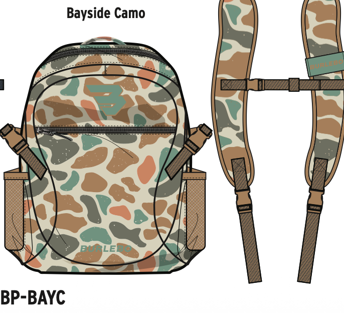 Burlebo Backpack - Bayside Camo