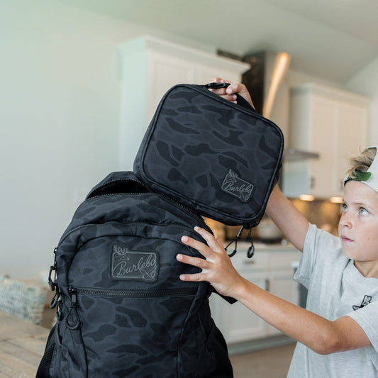 Burlebo Backpack - Black Camo