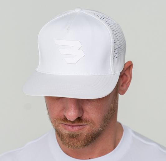 Burlebo Performance Cap- All White