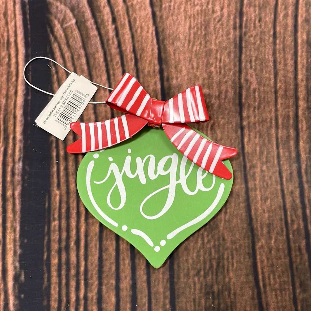 Jingle Ornament