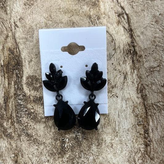 Formal Earrings Black XS
