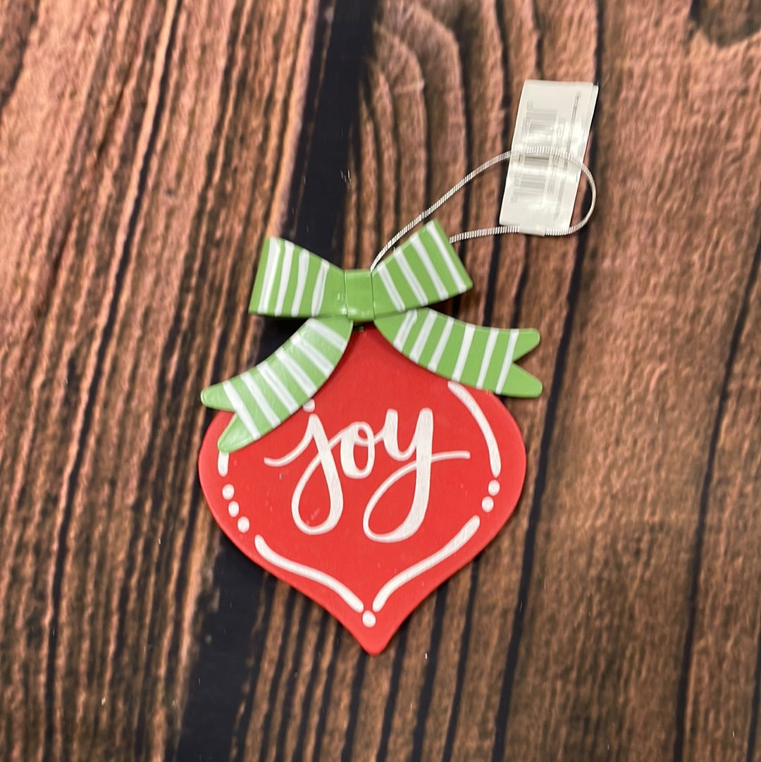 Joy Ornament