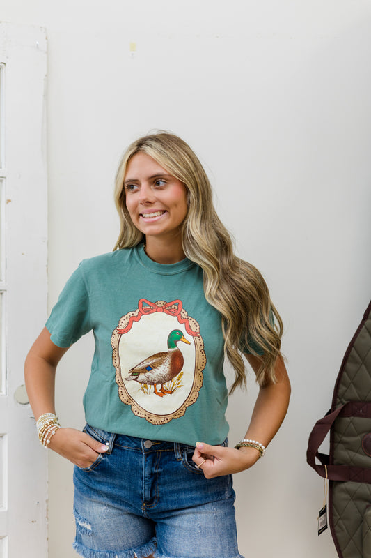 Framed Duck Tee