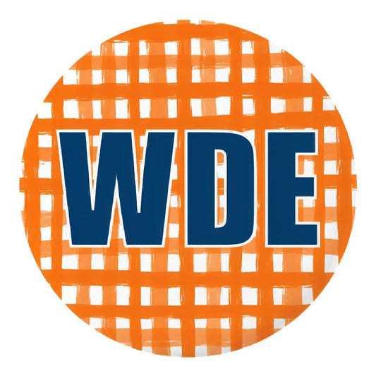 Auburn Gameday Button - WDE Orange