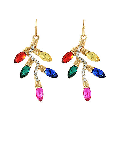 Christmas Lights Earrings