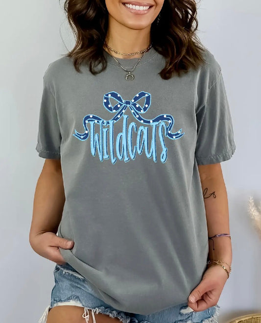 Wildcats Bow Tee