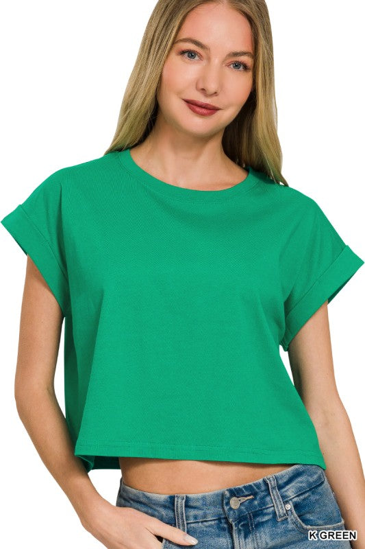 Relax and Repeat Tee -  K Green