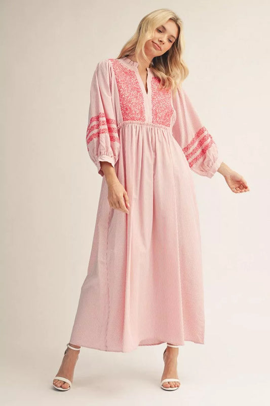 The Kelsey Dress - Pink