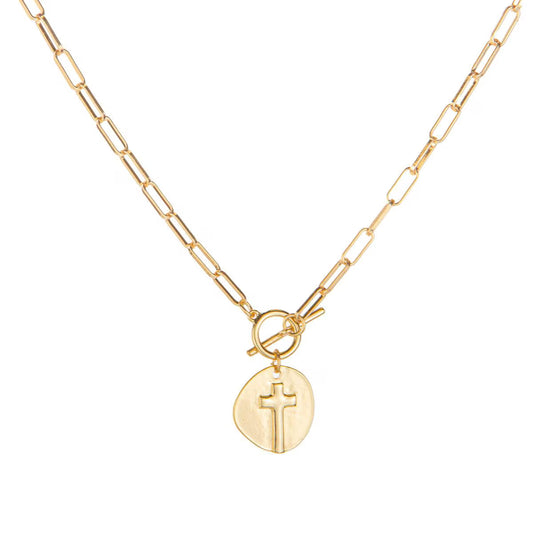 Royal Standard Cross Necklace