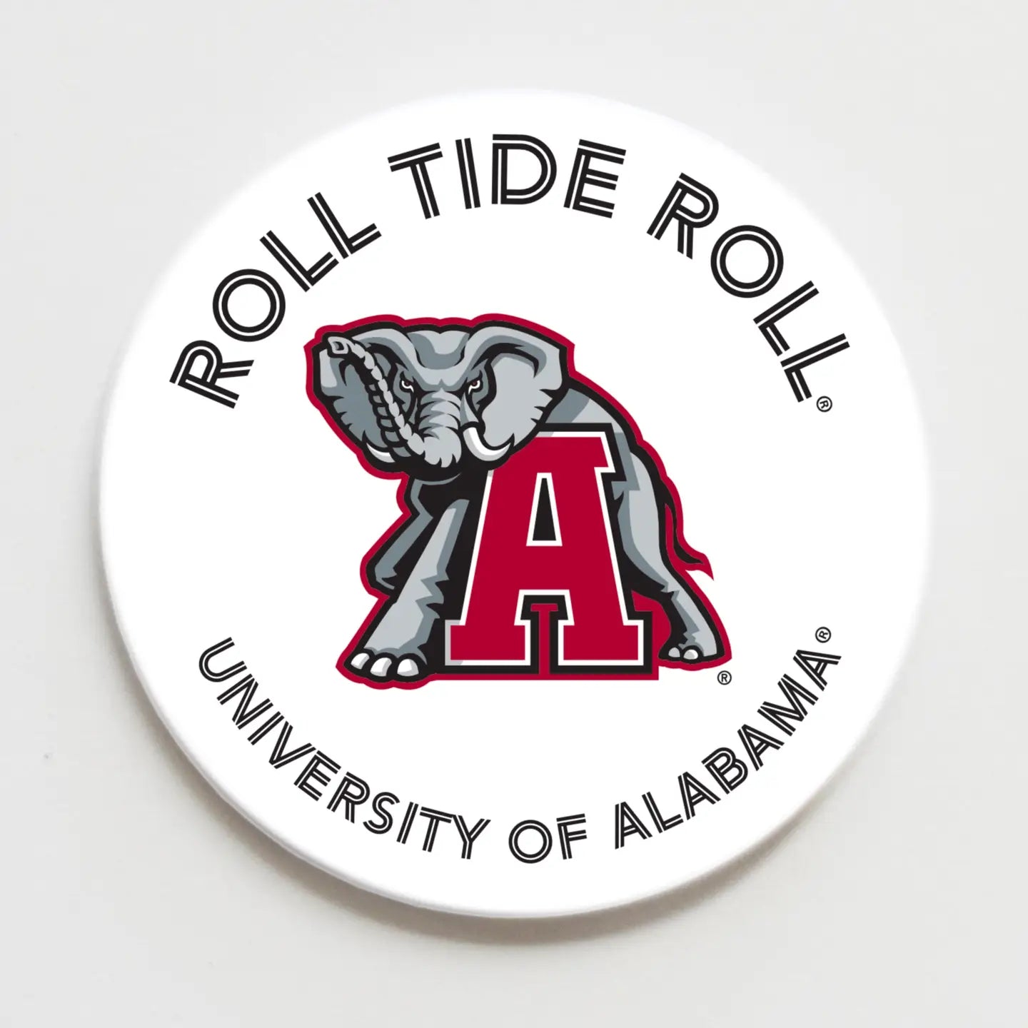 Alabama Gameday Button - Elephant