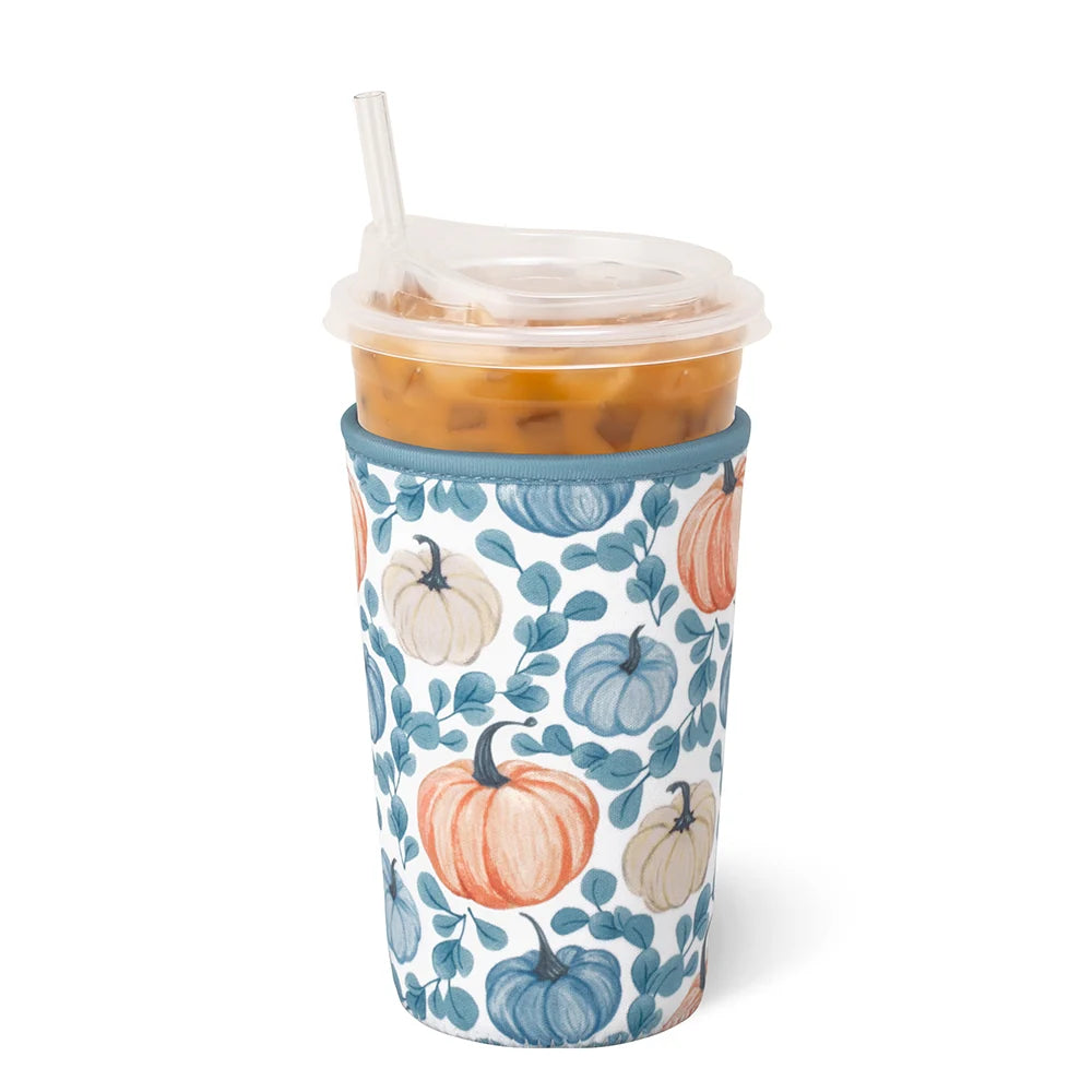 Swig Medium Iced Cup Coolie - Pumpkin Grove