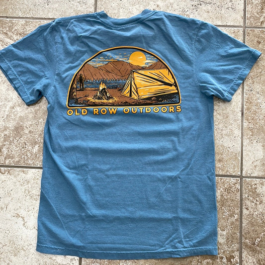 Old Row Outdoors Camping Pocket Tee