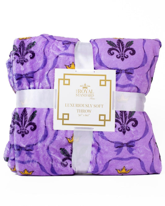 Mardi Bow Blanket