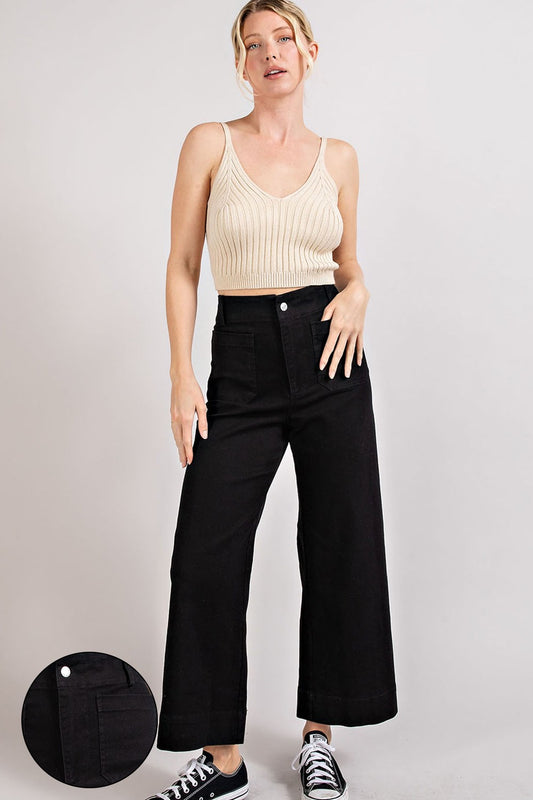 Late for Work Pants- Black