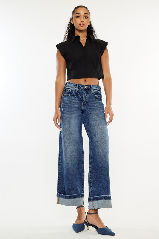Walk with Love Wide Leg Jeans