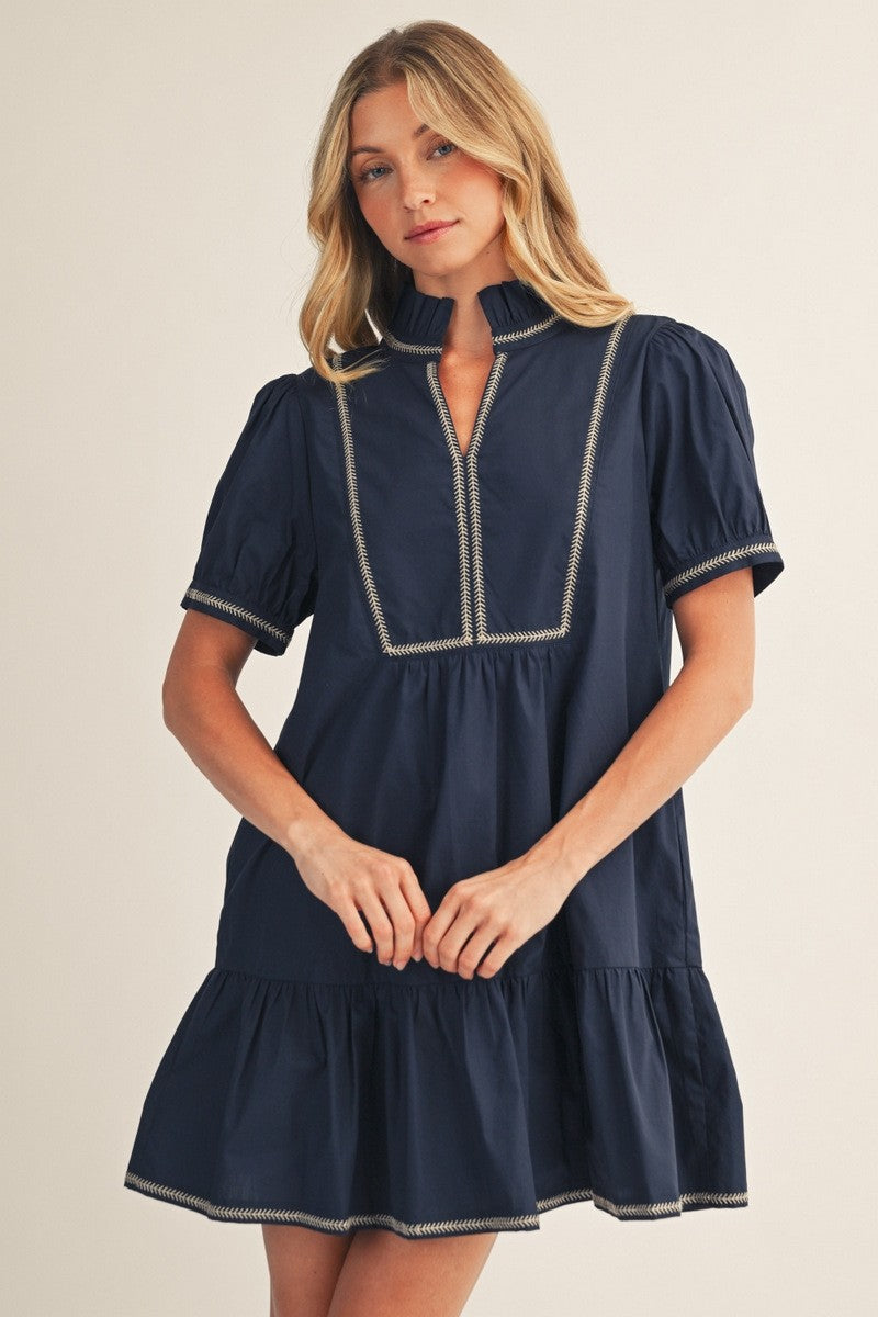 Sailing the Sea Mini Dress