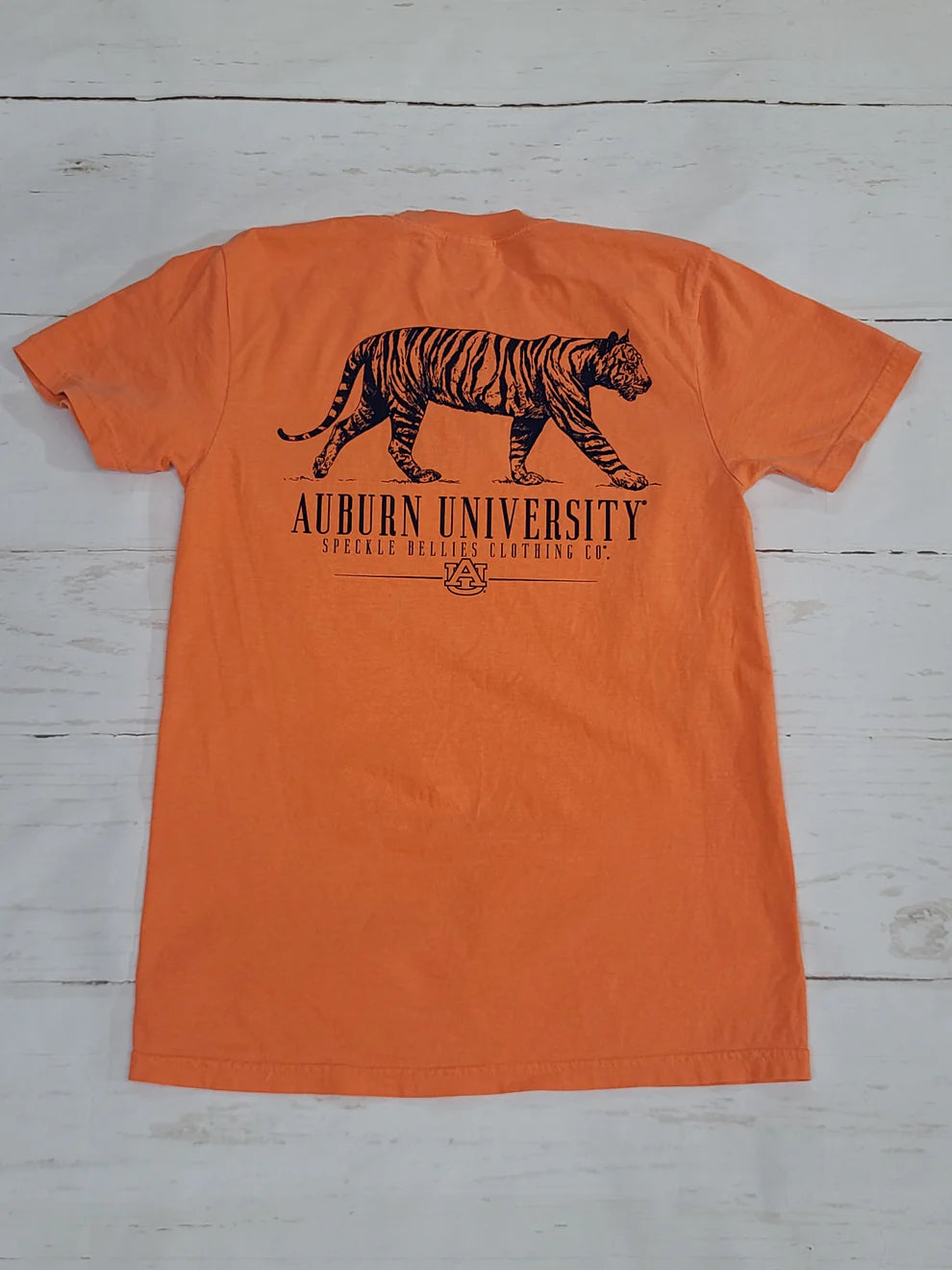 Speckle Bellies Auburn Walking Tiger Tee
