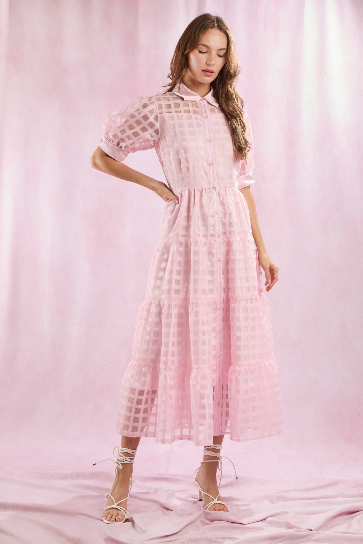 Falling in Love Midi Dress