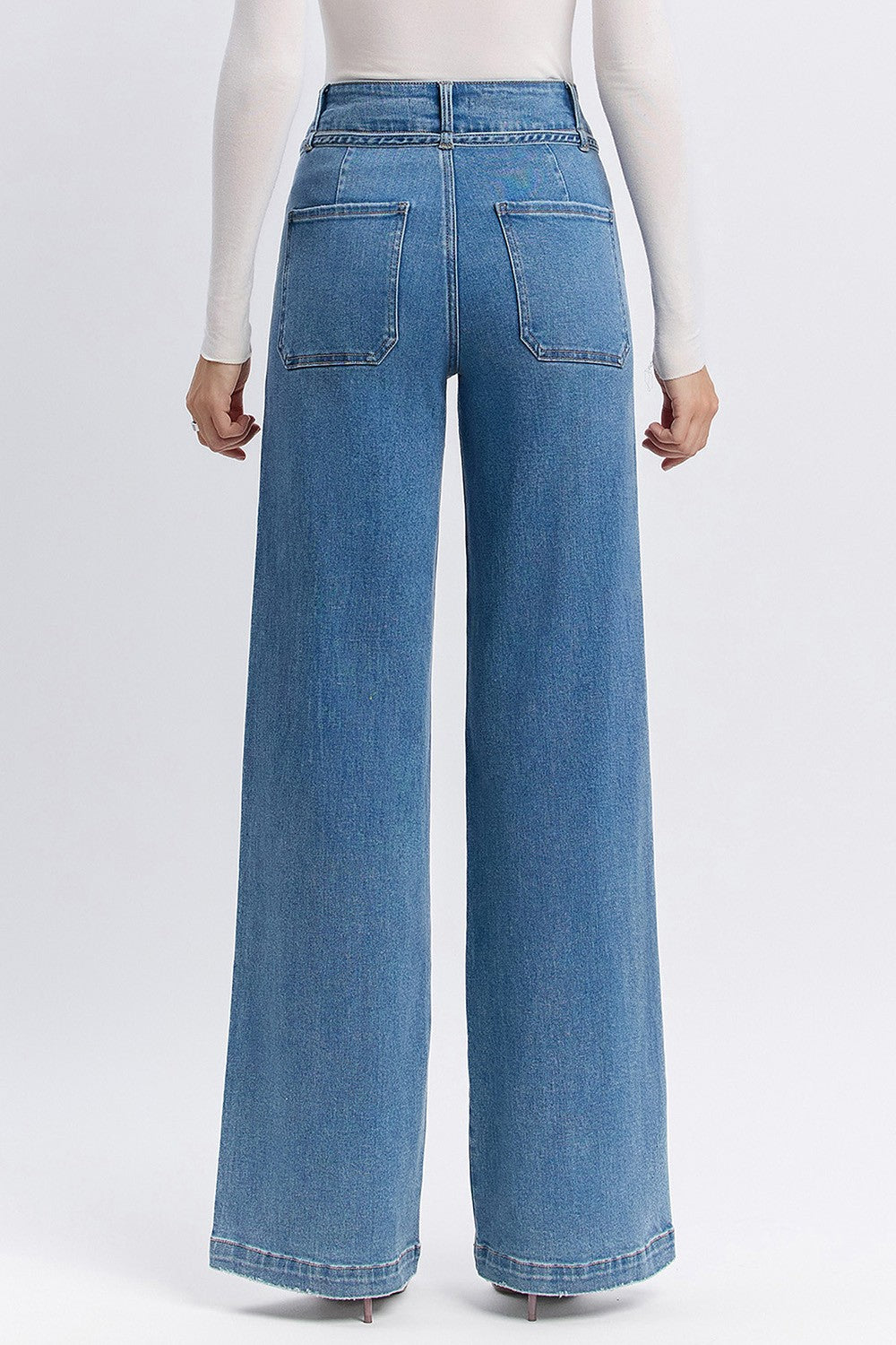 The Kinsley Wide Leg Jeans
