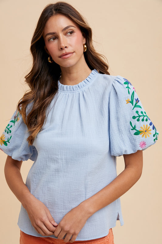 Next Season Top - Blue