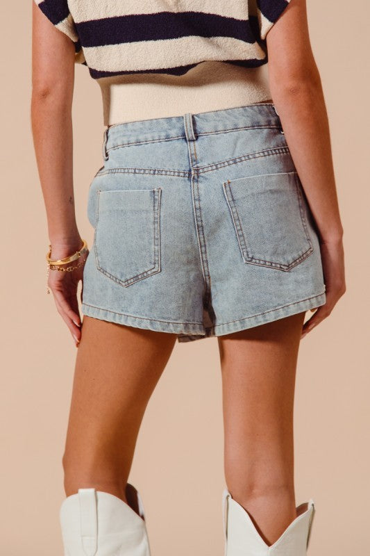 Let's See It in Concert Denim Skort