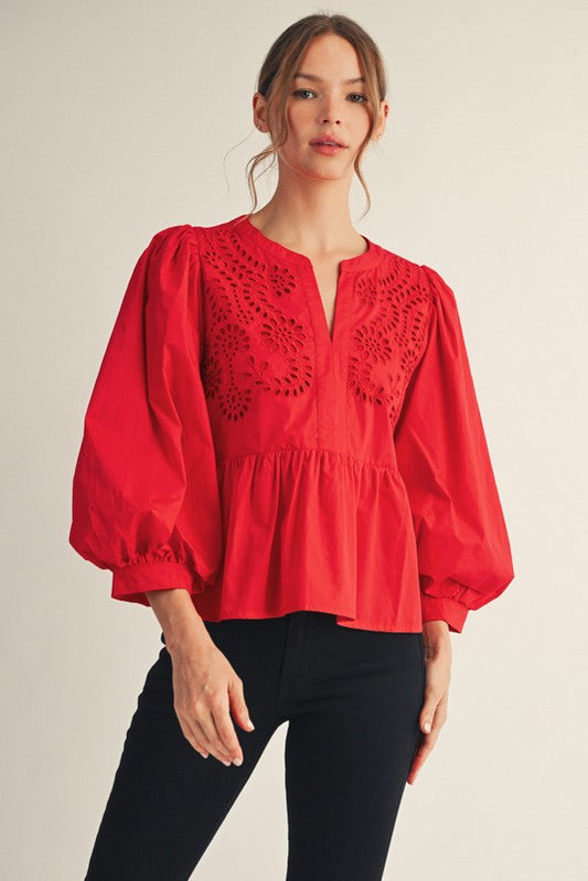 Forgive Me Top - Red