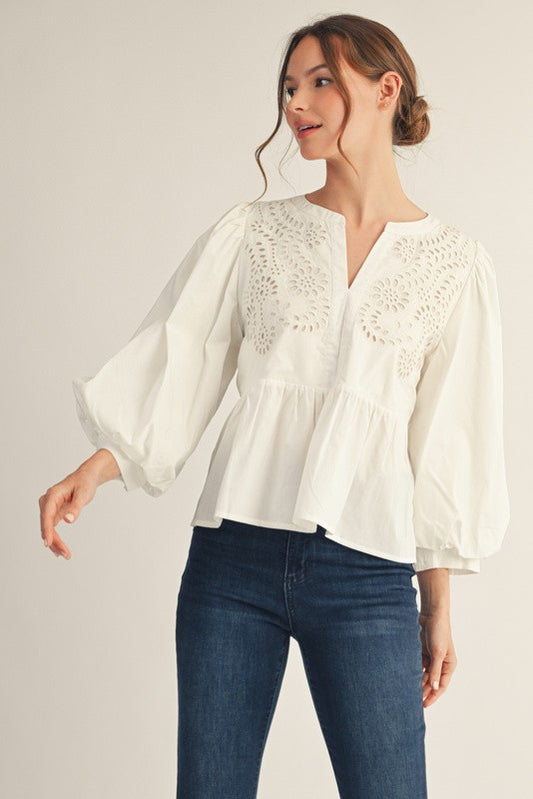 Forgive Me Top - White