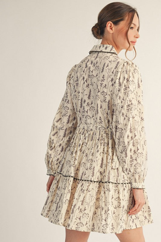 Breathe with Me Dress - Natural