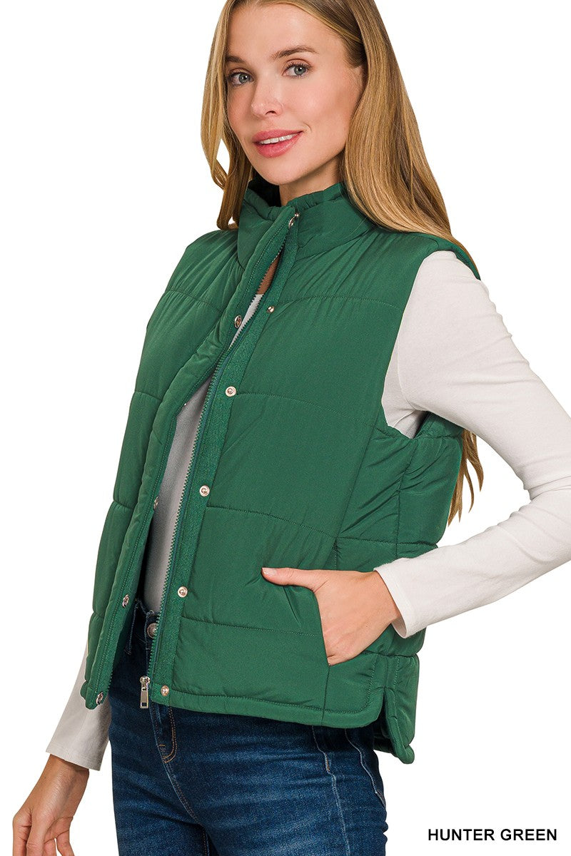 Busy Season Vest - Hunter Green