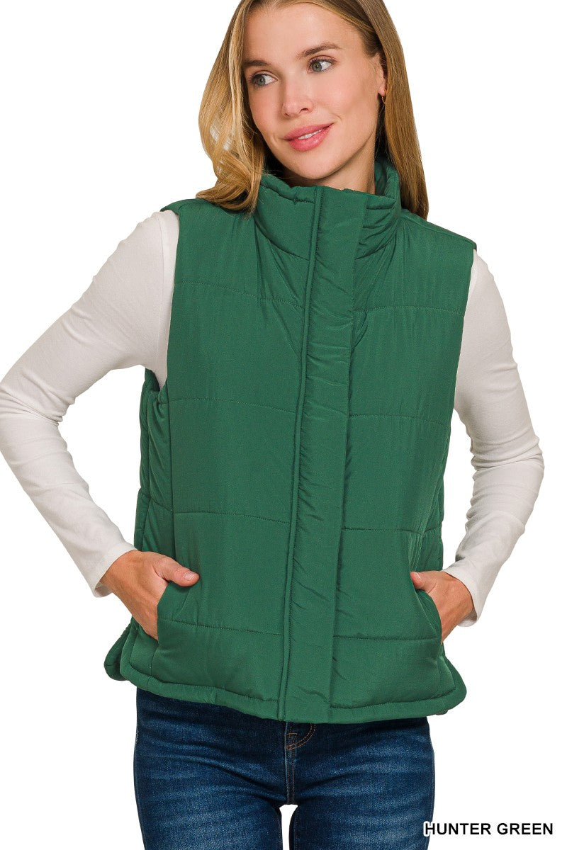Busy Season Vest - Hunter Green