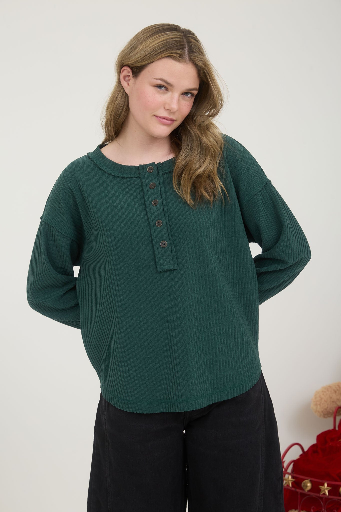 Keeping Warm Sweater - Hunter Green