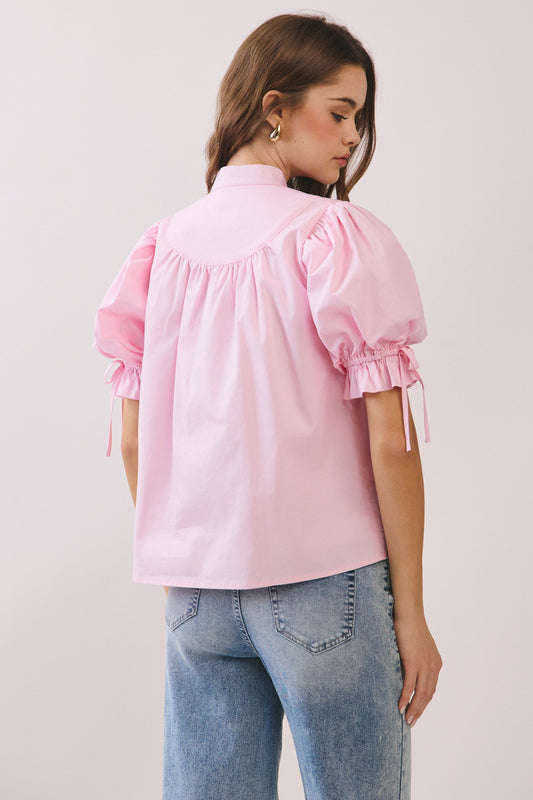 The Caylea Top - Pink