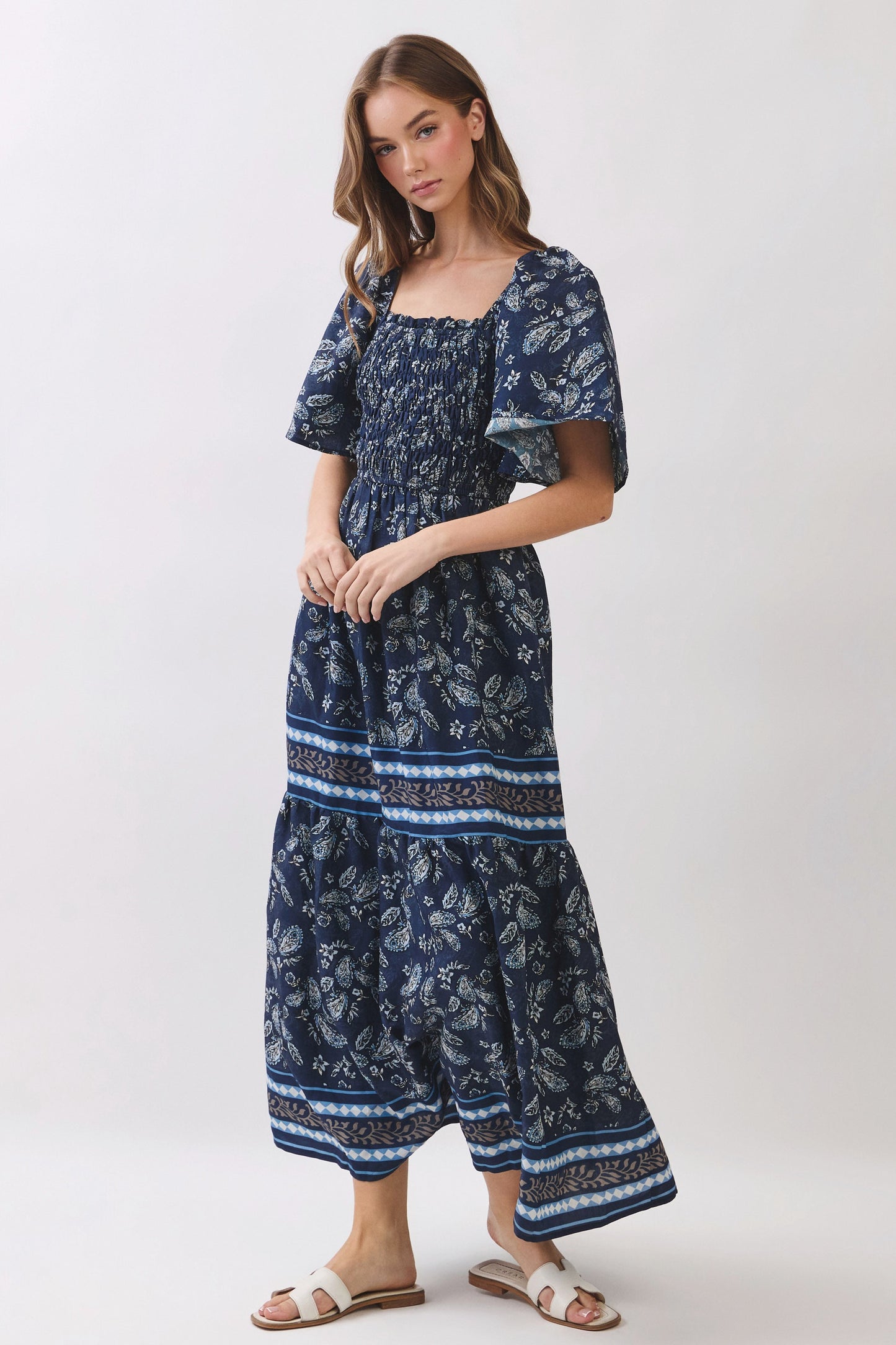 End of Summer Blues Dress