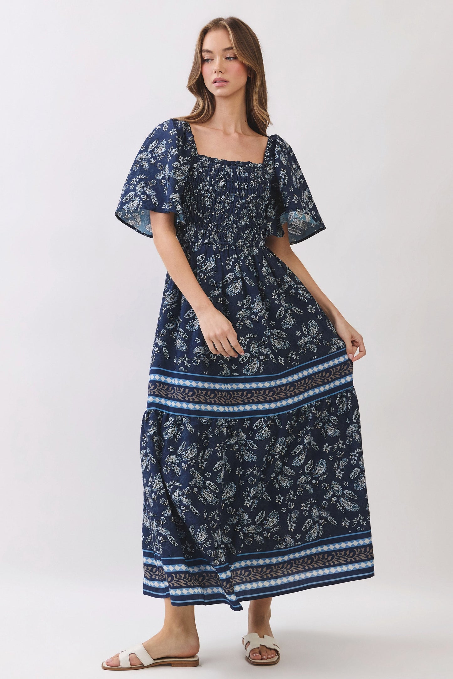 End of Summer Blues Dress